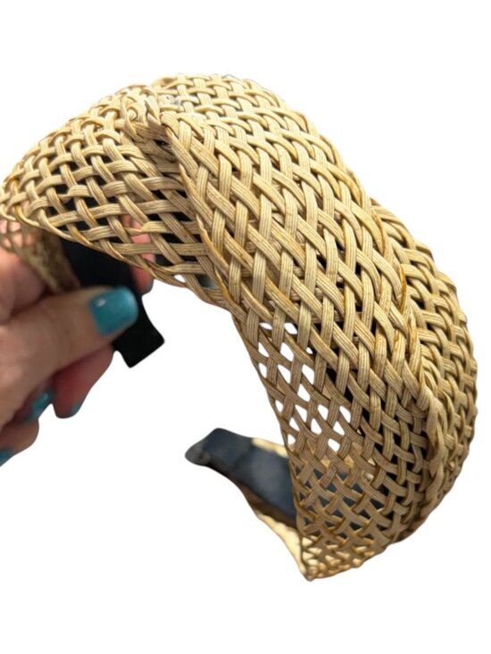 Accessories - HEADBAND IN RAFIA NATURAL COLOR